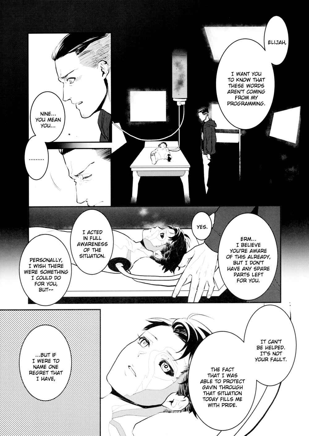Page 36 Chapter Unknown_c104 Detroit: Become Human - 0.xx no Kyouzonritsu (Doujinshi)