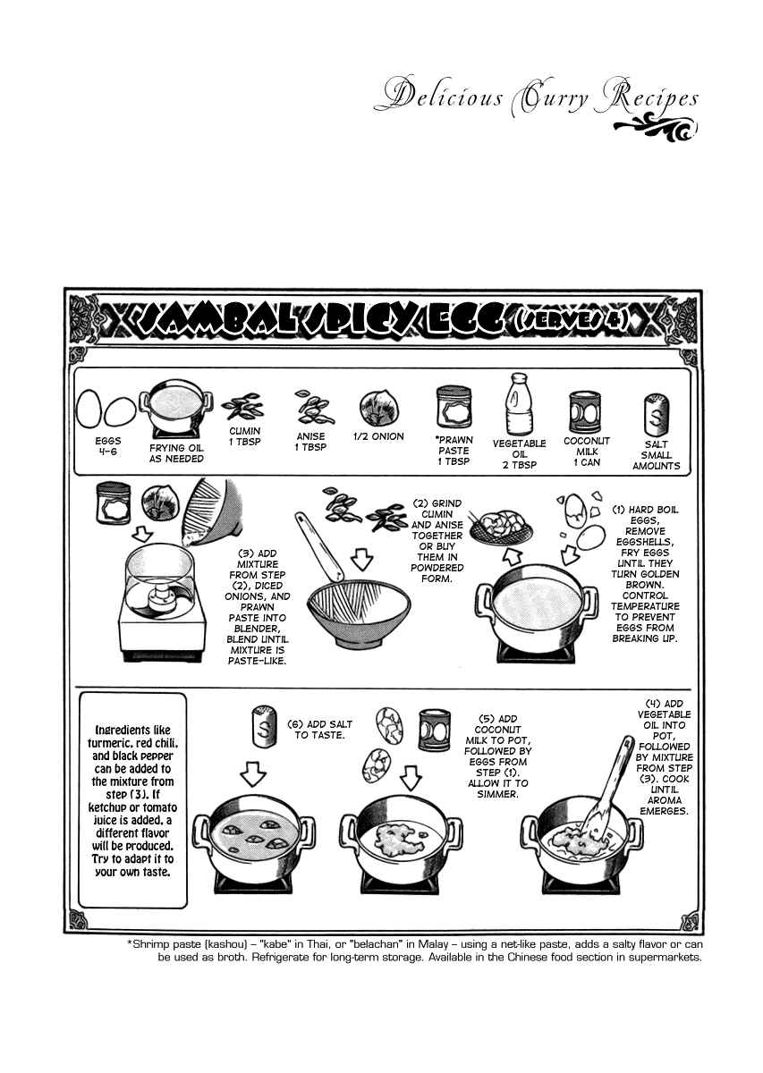 Page 4 Chapter 42.5 Curry naru Shokutaku