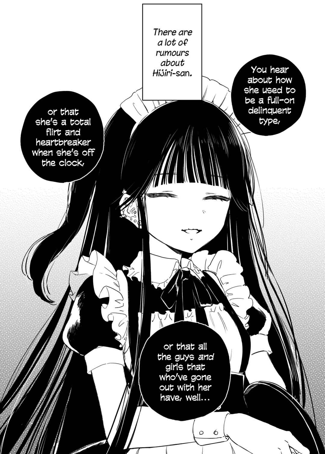 Page 1 Chapter 2 Akogare no Maid-san wa Tabako ga Niau