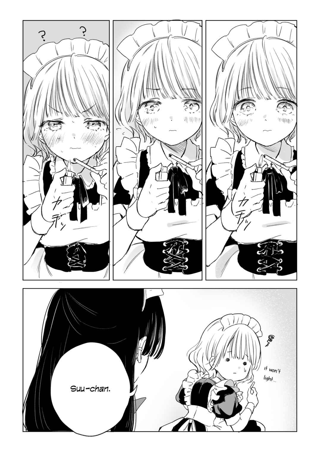 Page 6 Chapter 1 Akogare no Maid-san wa Tabako ga Niau