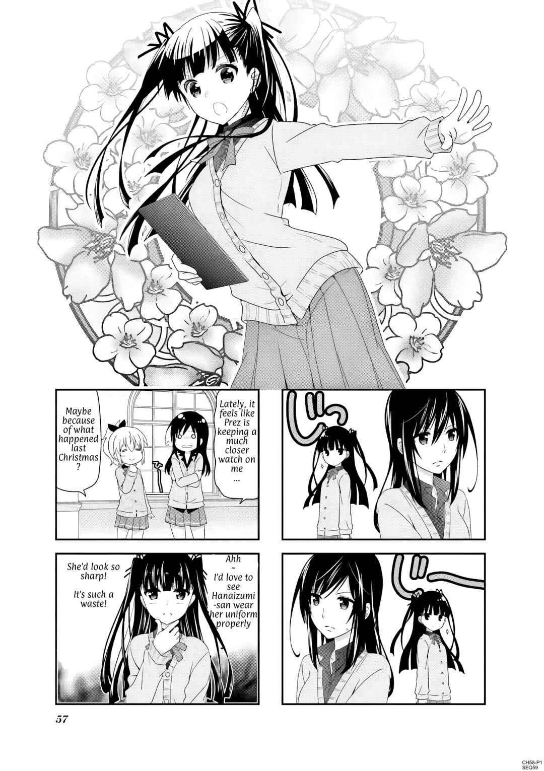 Page 1 Chapter 58 Ichigo no Haitta Soda-sui