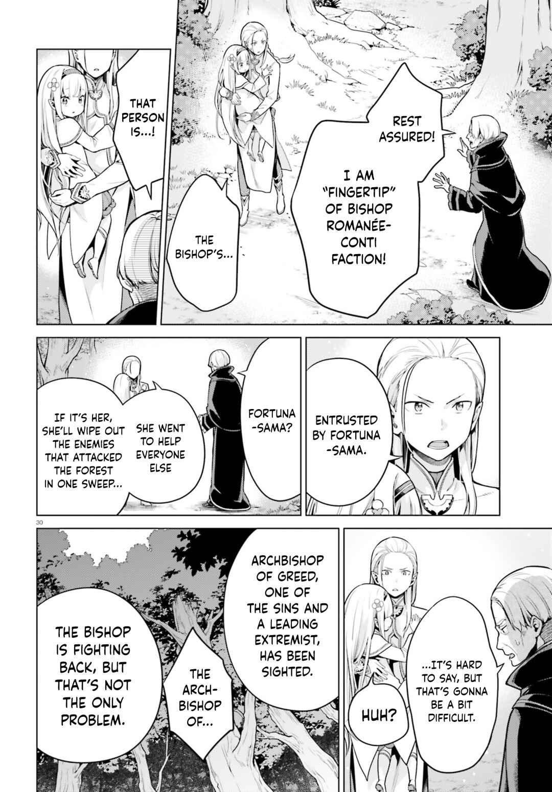 Page 28 Chapter 59 Re:Zero kara Hajimeru Isekai Seikatsu: Dai 4-shou—Seiiki to Gouyoku no Majo
