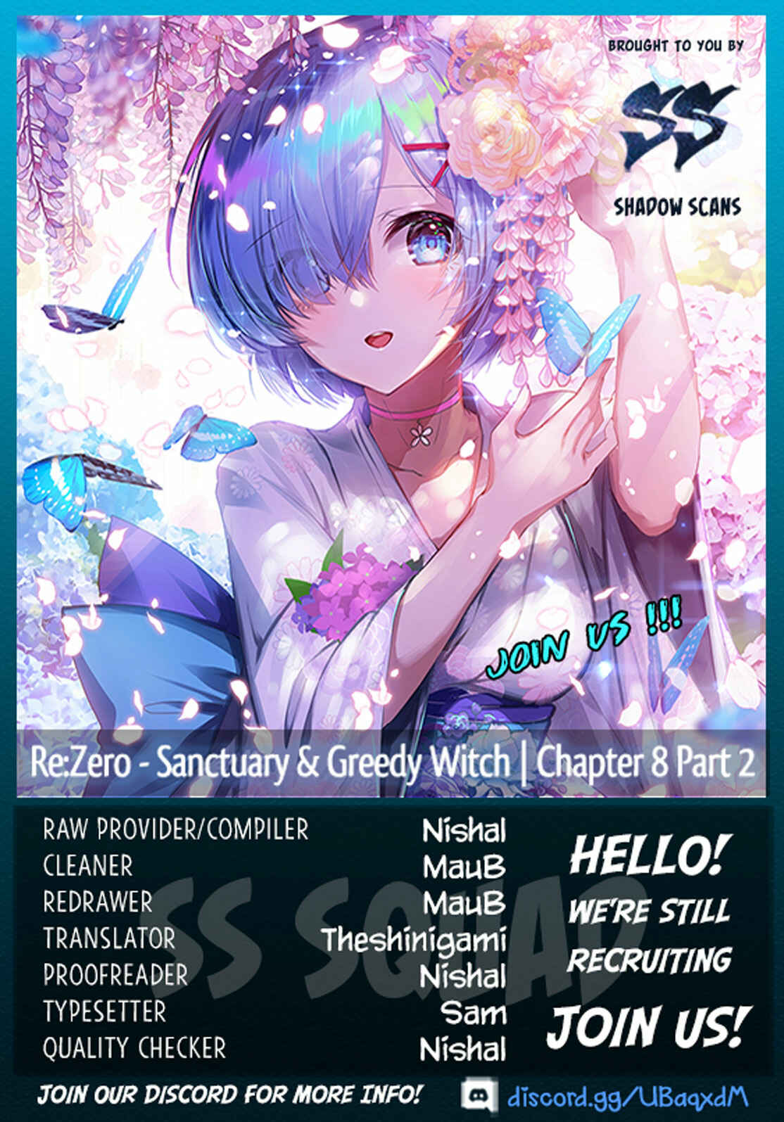 Page 1 Chapter 8.2 Re:Zero kara Hajimeru Isekai Seikatsu: Dai 4-shou—Seiiki to Gouyoku no Majo