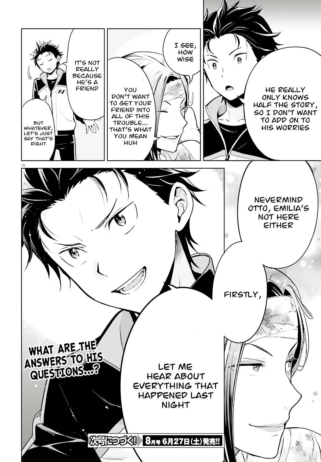 Page 19 Chapter 8.2 Re:Zero kara Hajimeru Isekai Seikatsu: Dai 4-shou—Seiiki to Gouyoku no Majo