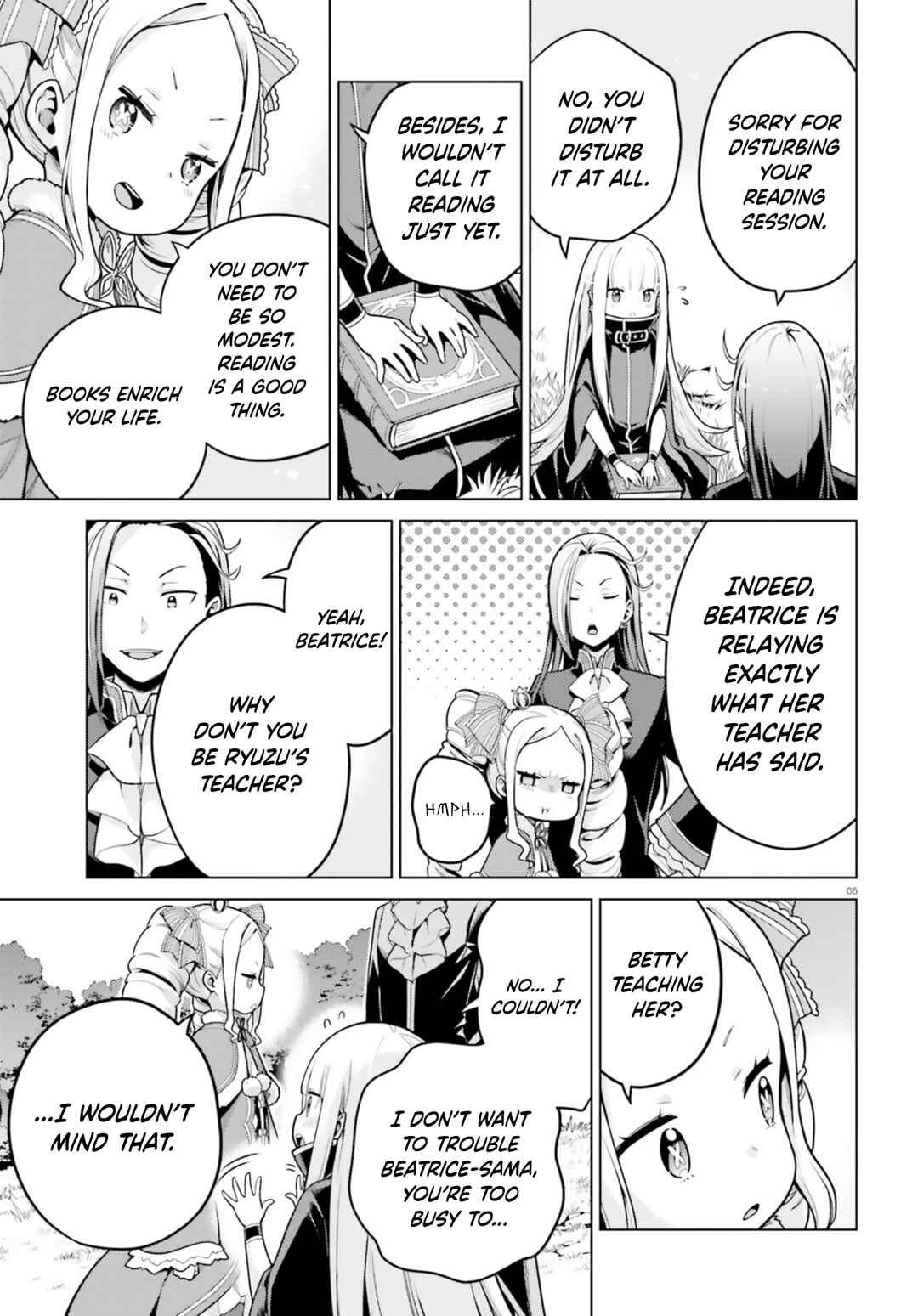 Page 5 Chapter 54 Re:Zero kara Hajimeru Isekai Seikatsu: Dai 4-shou—Seiiki to Gouyoku no Majo