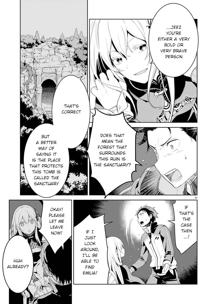 Page 36 Chapter 3 Re:Zero kara Hajimeru Isekai Seikatsu: Dai 4-shou—Seiiki to Gouyoku no Majo