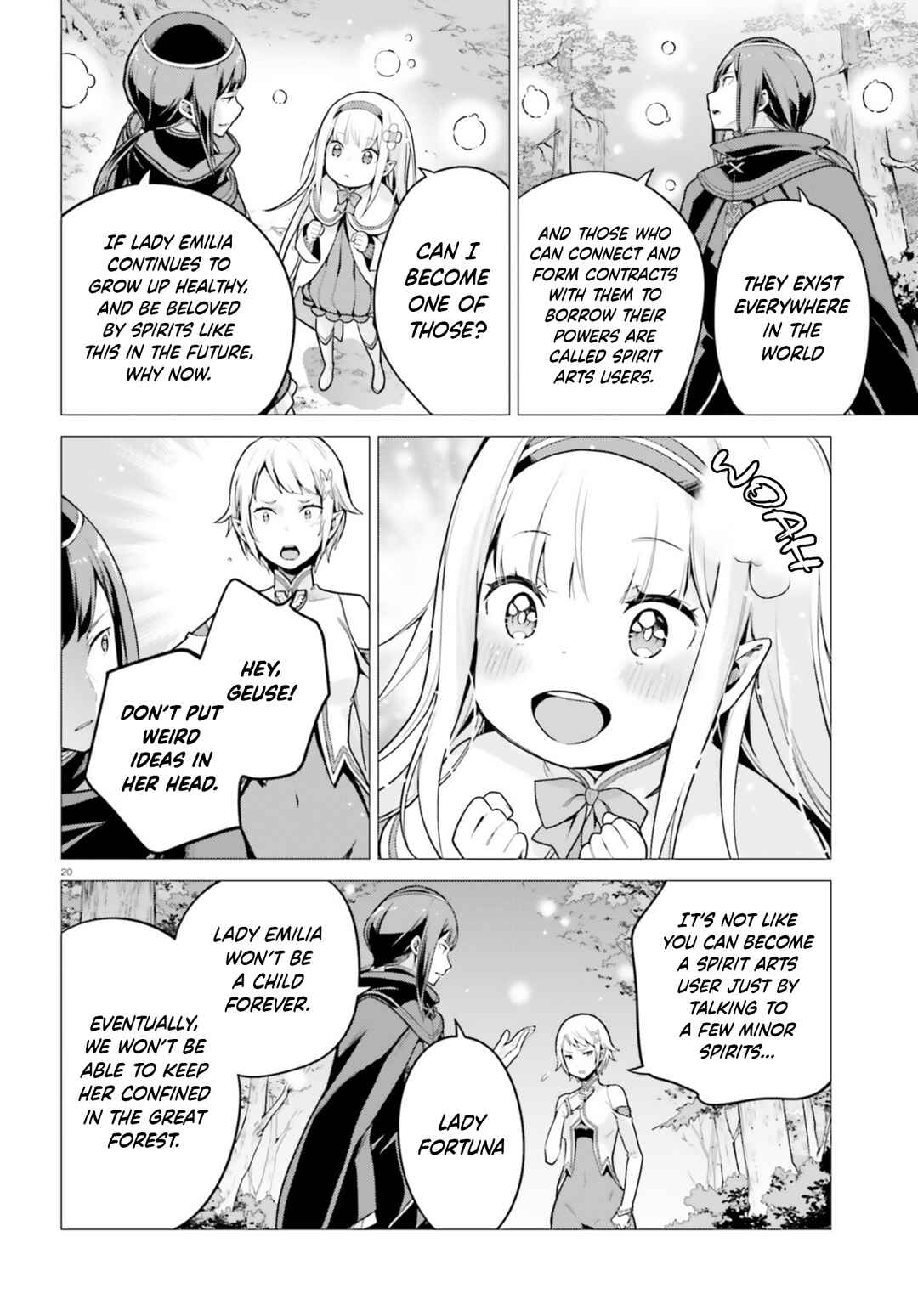 Page 20 Chapter 52 Re:Zero kara Hajimeru Isekai Seikatsu: Dai 4-shou—Seiiki to Gouyoku no Majo