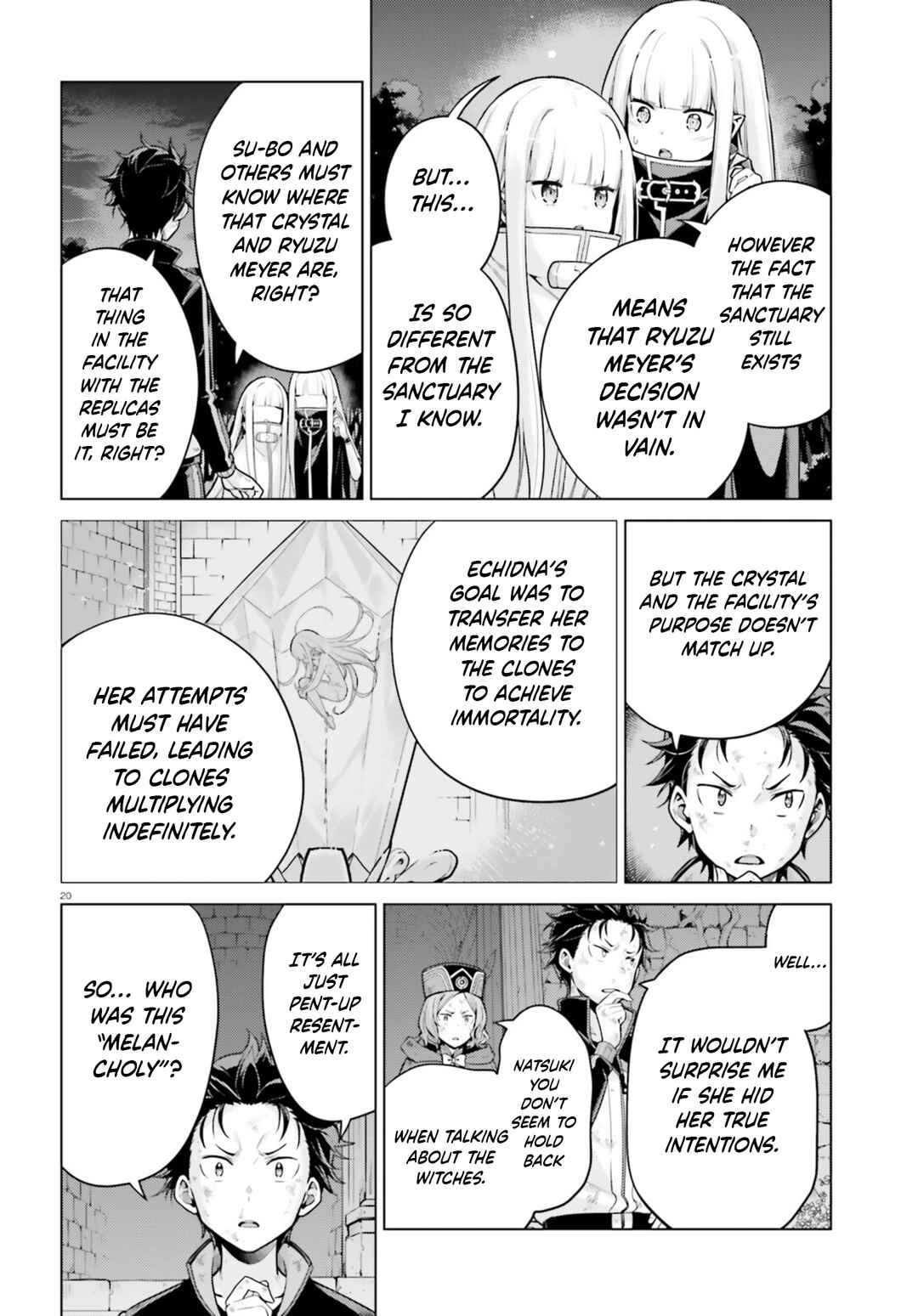 Page 20 Chapter 56 Re:Zero kara Hajimeru Isekai Seikatsu: Dai 4-shou—Seiiki to Gouyoku no Majo