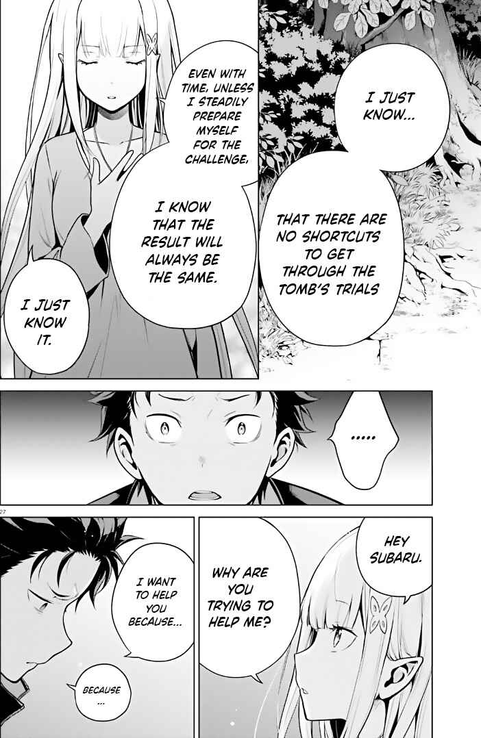 Page 27 Chapter 40 Re:Zero kara Hajimeru Isekai Seikatsu: Dai 4-shou—Seiiki to Gouyoku no Majo