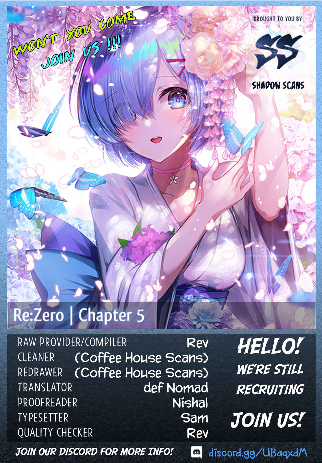 Page 1 Chapter 5 Re:Zero kara Hajimeru Isekai Seikatsu: Dai 4-shou—Seiiki to Gouyoku no Majo