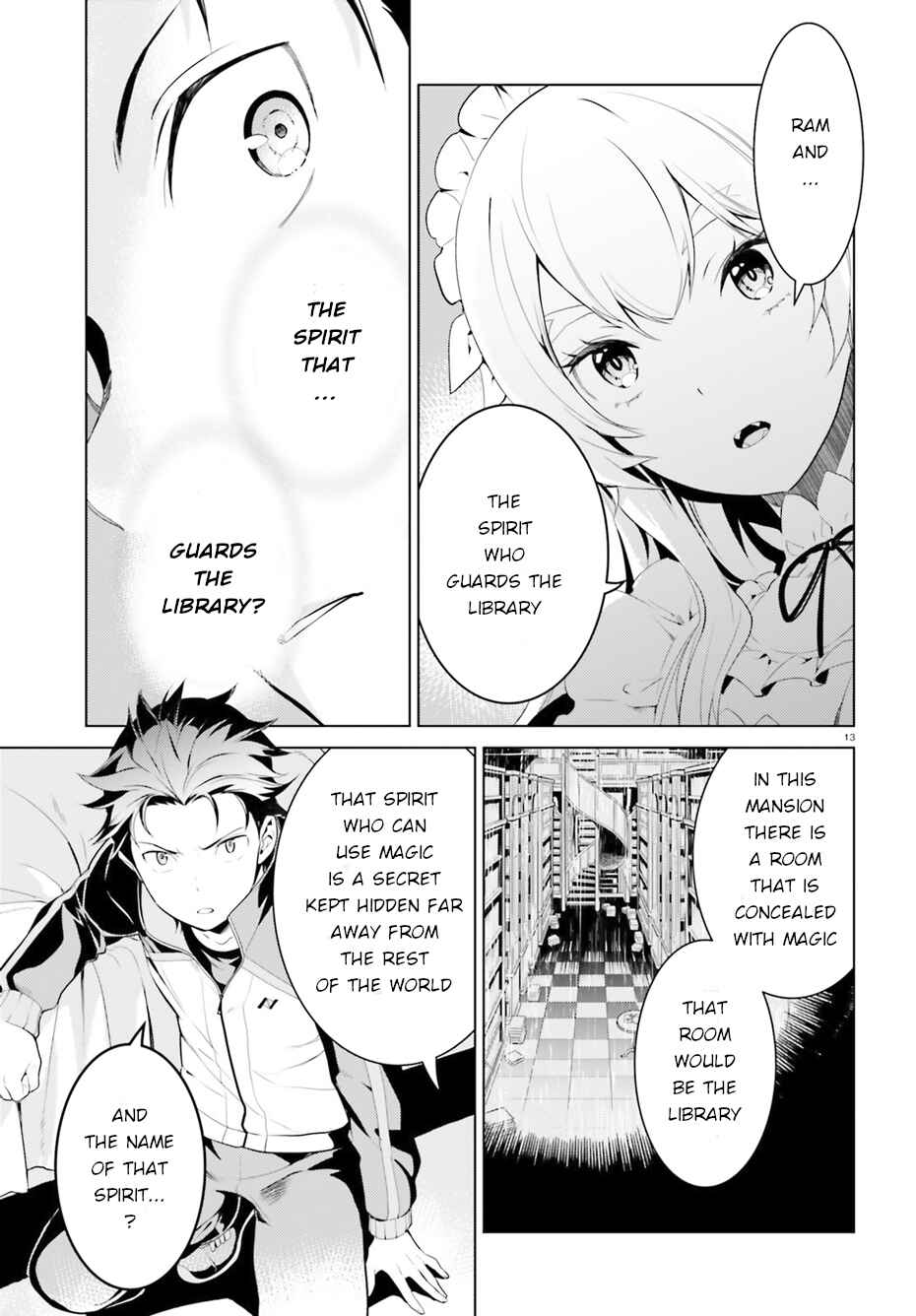 Page 13 Chapter 2 Re:Zero kara Hajimeru Isekai Seikatsu: Dai 4-shou—Seiiki to Gouyoku no Majo