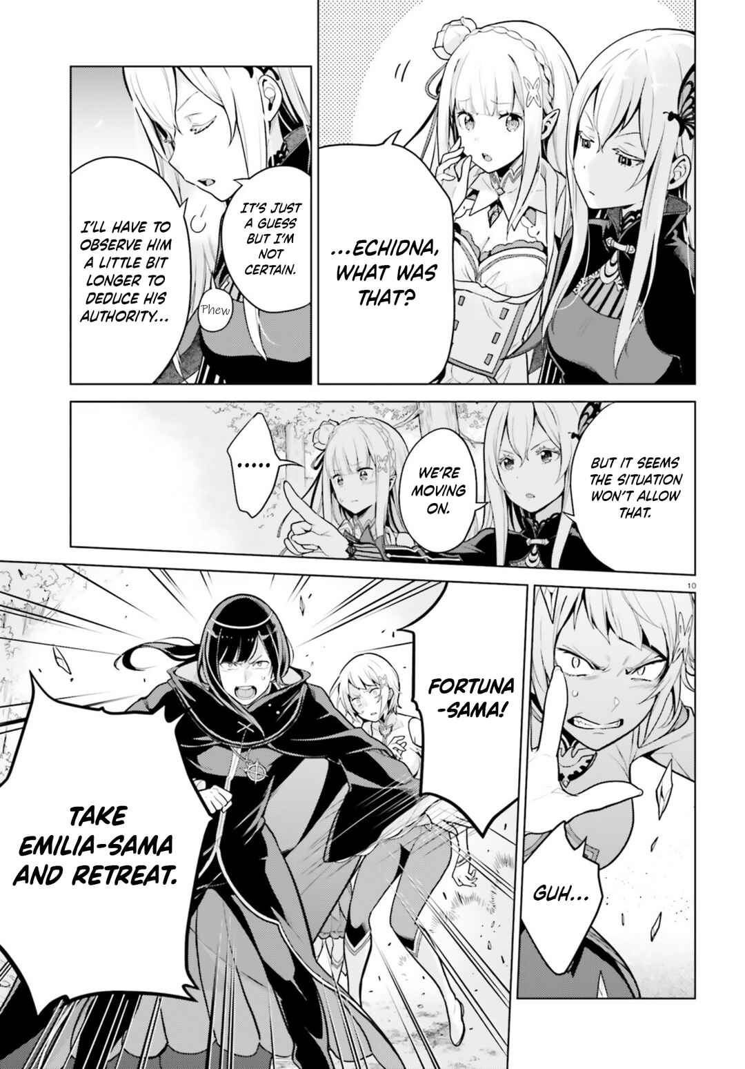 Page 10 Chapter 58 Re:Zero kara Hajimeru Isekai Seikatsu: Dai 4-shou—Seiiki to Gouyoku no Majo