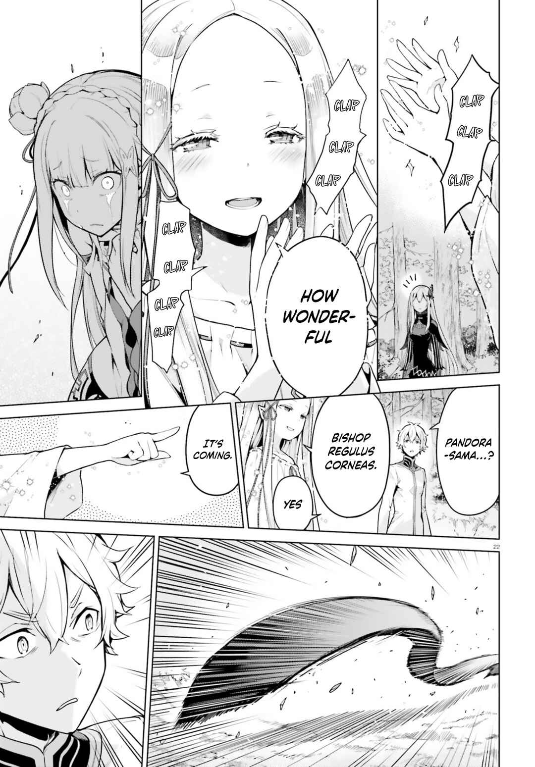 Page 22 Chapter 58 Re:Zero kara Hajimeru Isekai Seikatsu: Dai 4-shou—Seiiki to Gouyoku no Majo
