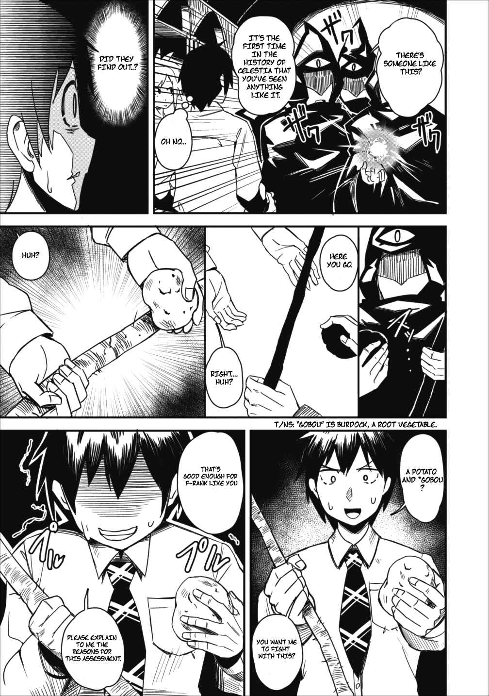 Page 14 Chapter 2 Class-goto Shuudan Teni Shimashita ga, ichiban Tsuyoi Ore wa Saijaku no Shounin ni Gisouchuu