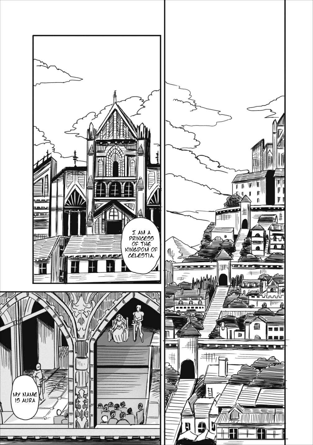Page 2 Chapter 2 Class-goto Shuudan Teni Shimashita ga, ichiban Tsuyoi Ore wa Saijaku no Shounin ni Gisouchuu