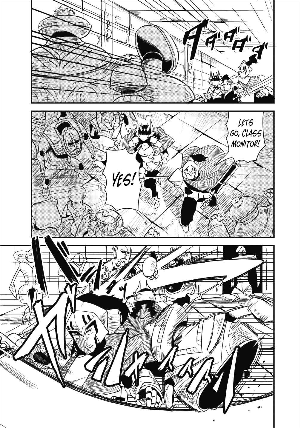 Page 1 Chapter 6 Class-goto Shuudan Teni Shimashita ga, ichiban Tsuyoi Ore wa Saijaku no Shounin ni Gisouchuu