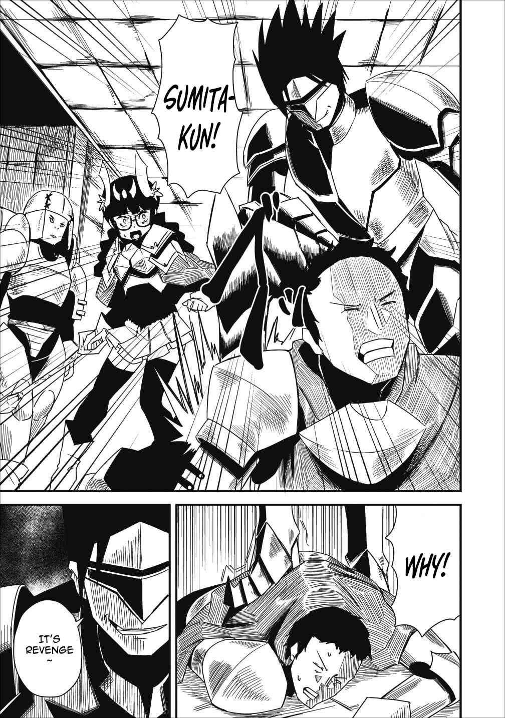 Page 13 Chapter 6 Class-goto Shuudan Teni Shimashita ga, ichiban Tsuyoi Ore wa Saijaku no Shounin ni Gisouchuu