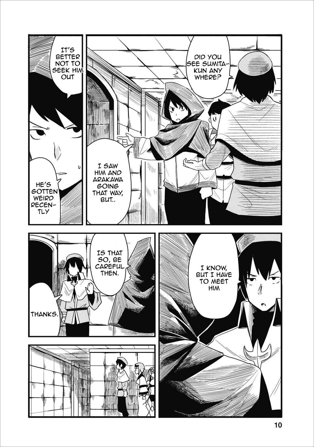 Page 8 Chapter 6 Class-goto Shuudan Teni Shimashita ga, ichiban Tsuyoi Ore wa Saijaku no Shounin ni Gisouchuu