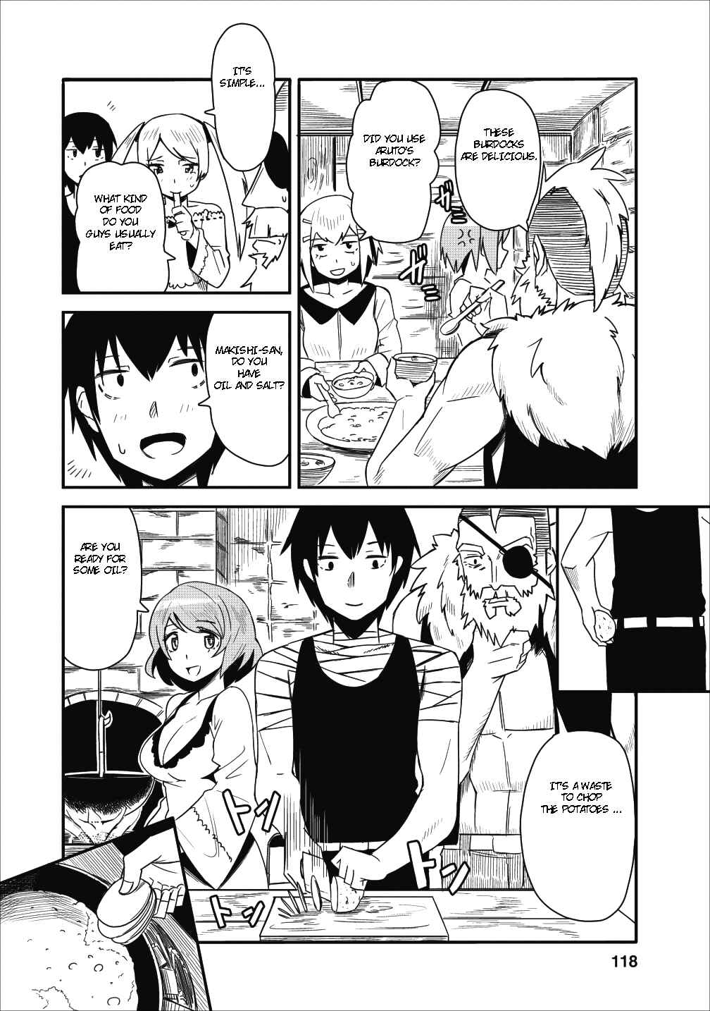 Page 21 Chapter 4 Class-goto Shuudan Teni Shimashita ga, ichiban Tsuyoi Ore wa Saijaku no Shounin ni Gisouchuu