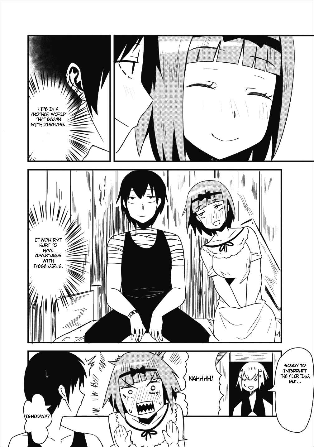 Page 29 Chapter 4 Class-goto Shuudan Teni Shimashita ga, ichiban Tsuyoi Ore wa Saijaku no Shounin ni Gisouchuu
