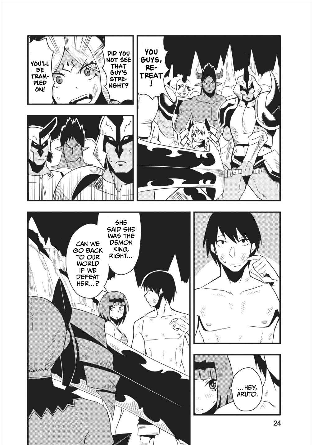 Page 23 Chapter 11 Class-goto Shuudan Teni Shimashita ga, ichiban Tsuyoi Ore wa Saijaku no Shounin ni Gisouchuu