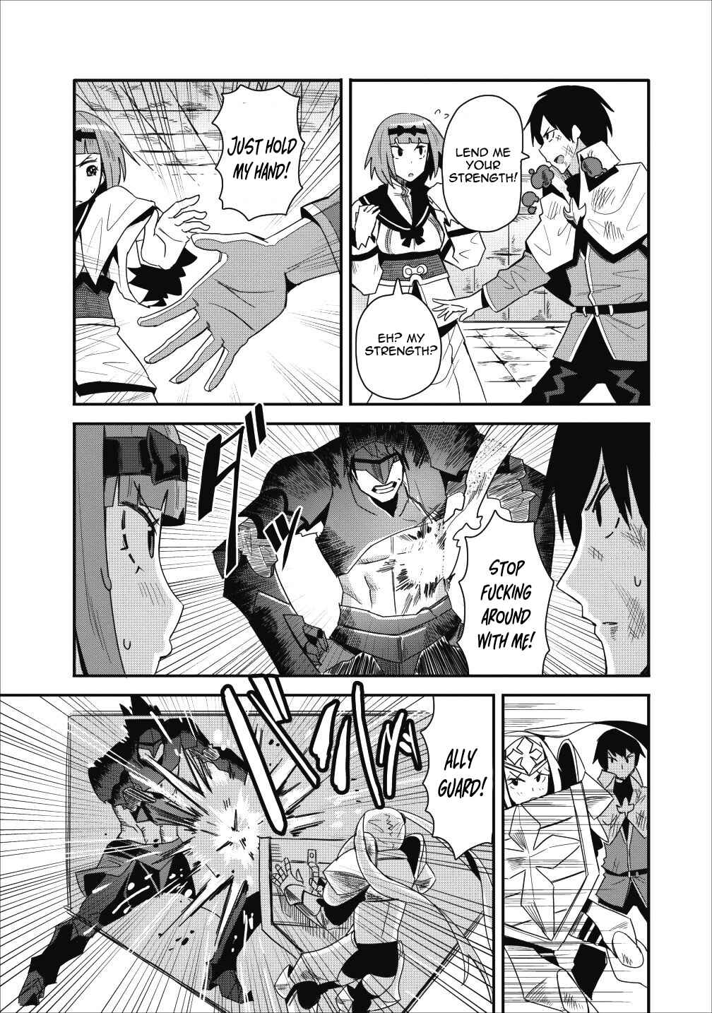 Page 9 Chapter 8 Class-goto Shuudan Teni Shimashita ga, ichiban Tsuyoi Ore wa Saijaku no Shounin ni Gisouchuu