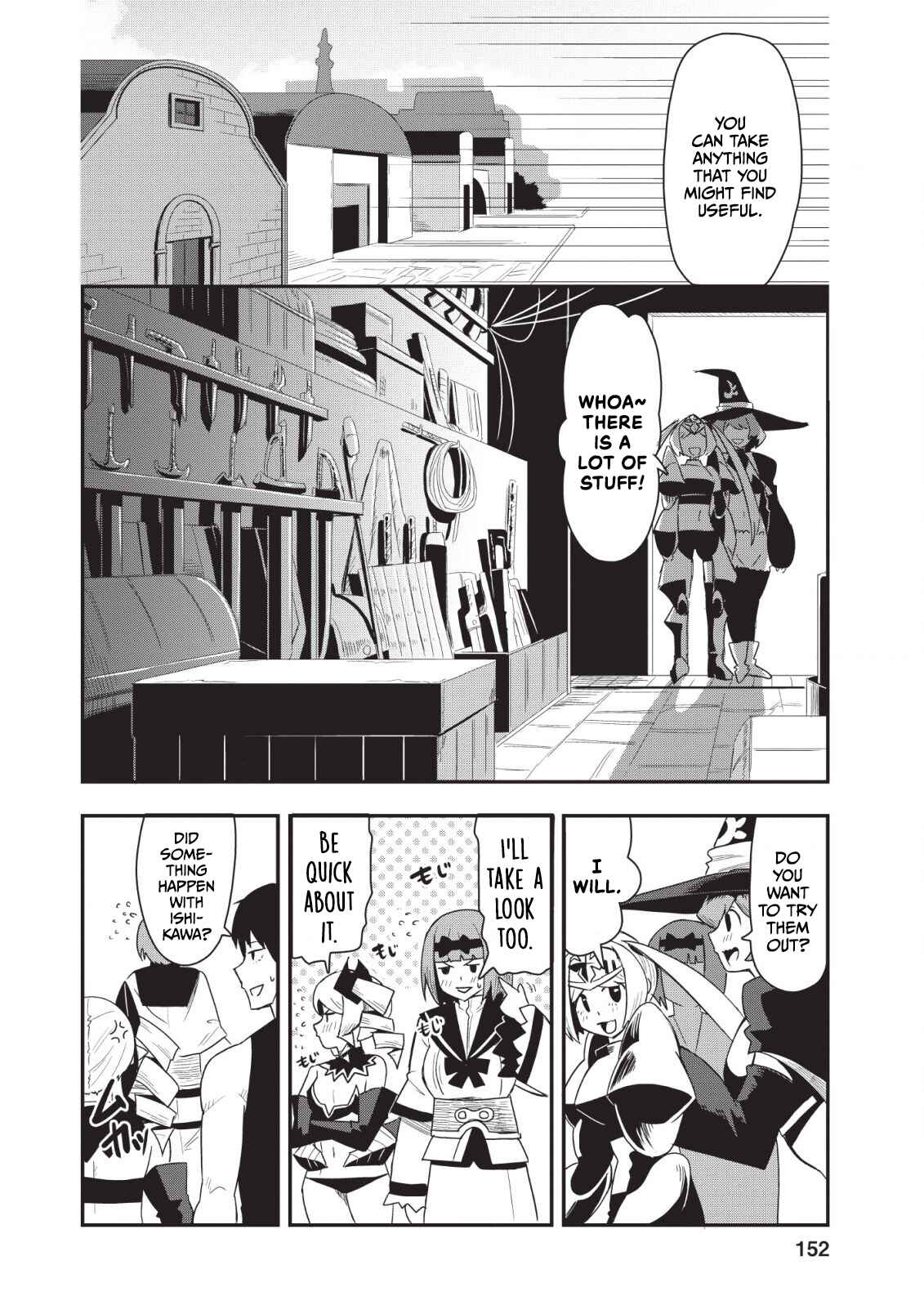 Page 33 Chapter 15 Class-goto Shuudan Teni Shimashita ga, ichiban Tsuyoi Ore wa Saijaku no Shounin ni Gisouchuu