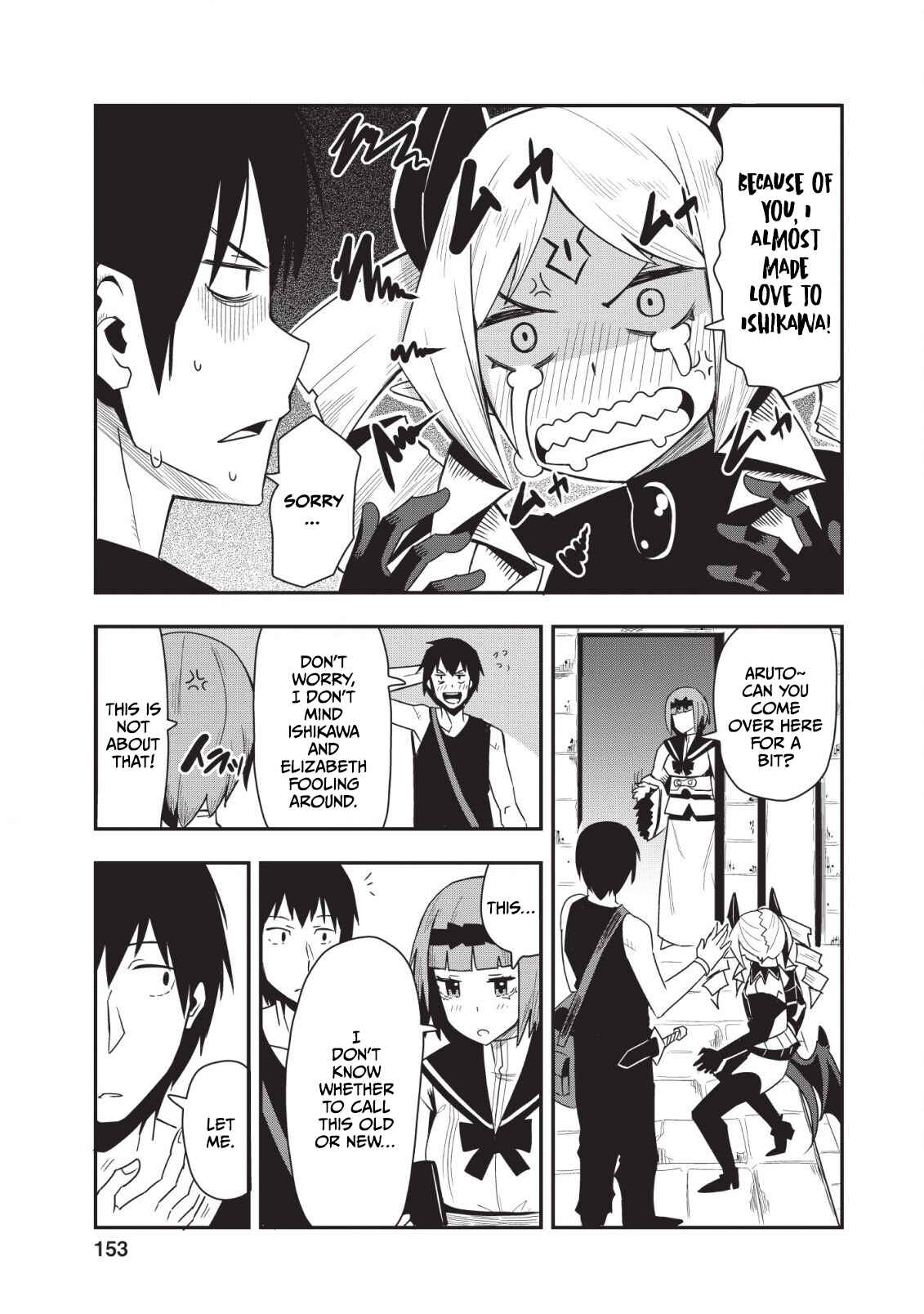 Page 34 Chapter 15 Class-goto Shuudan Teni Shimashita ga, ichiban Tsuyoi Ore wa Saijaku no Shounin ni Gisouchuu