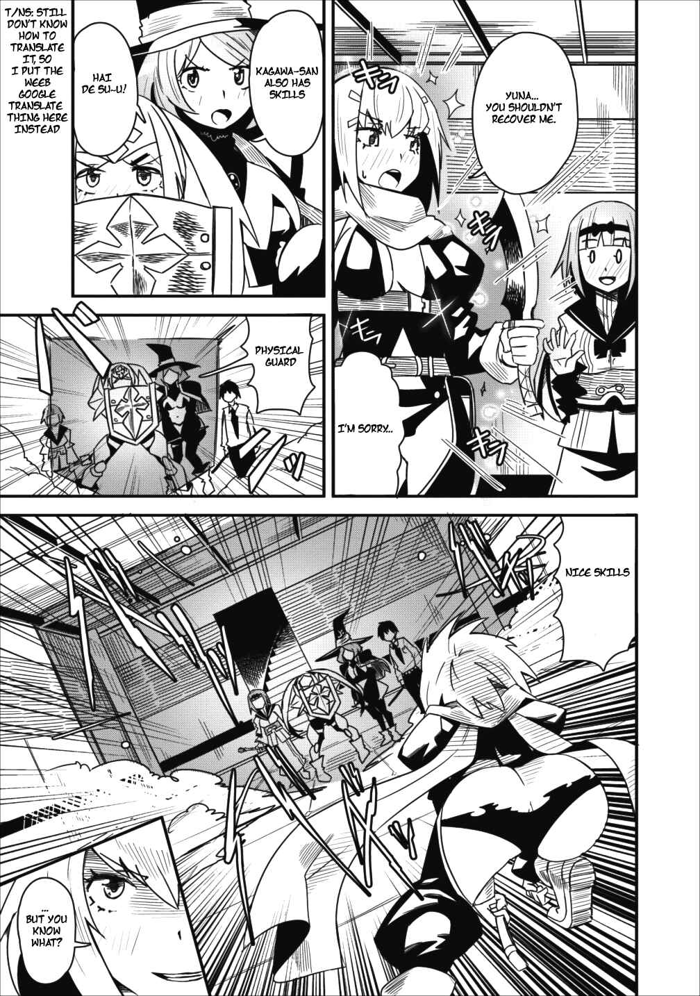 Page 14 Chapter 3 Class-goto Shuudan Teni Shimashita ga, ichiban Tsuyoi Ore wa Saijaku no Shounin ni Gisouchuu