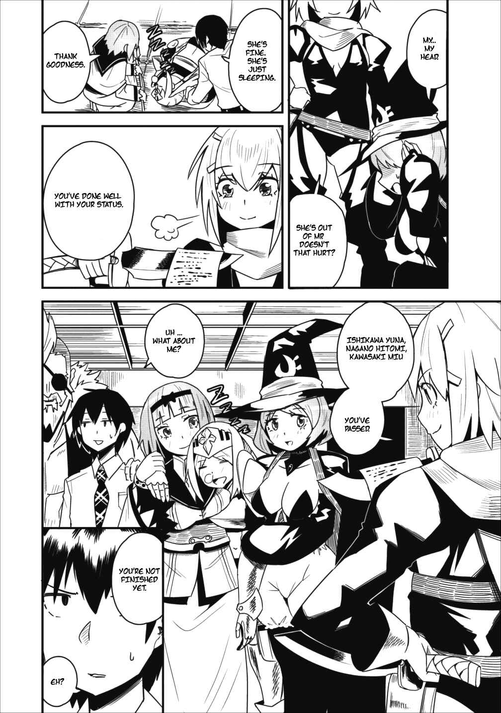 Page 17 Chapter 3 Class-goto Shuudan Teni Shimashita ga, ichiban Tsuyoi Ore wa Saijaku no Shounin ni Gisouchuu