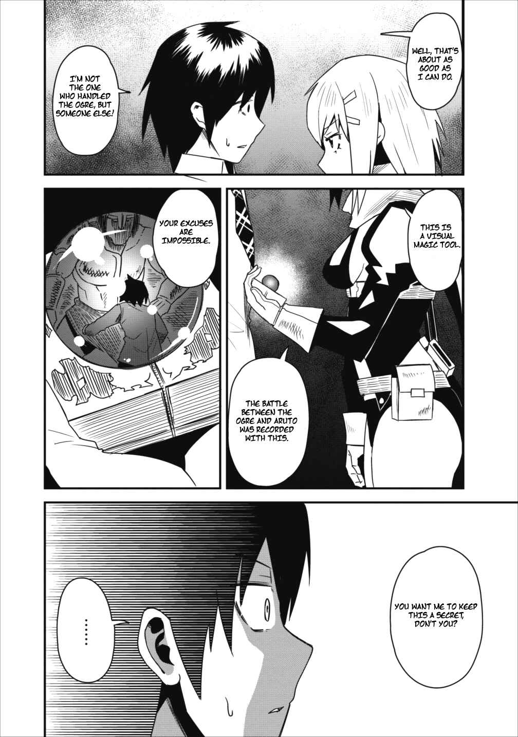 Page 25 Chapter 3 Class-goto Shuudan Teni Shimashita ga, ichiban Tsuyoi Ore wa Saijaku no Shounin ni Gisouchuu