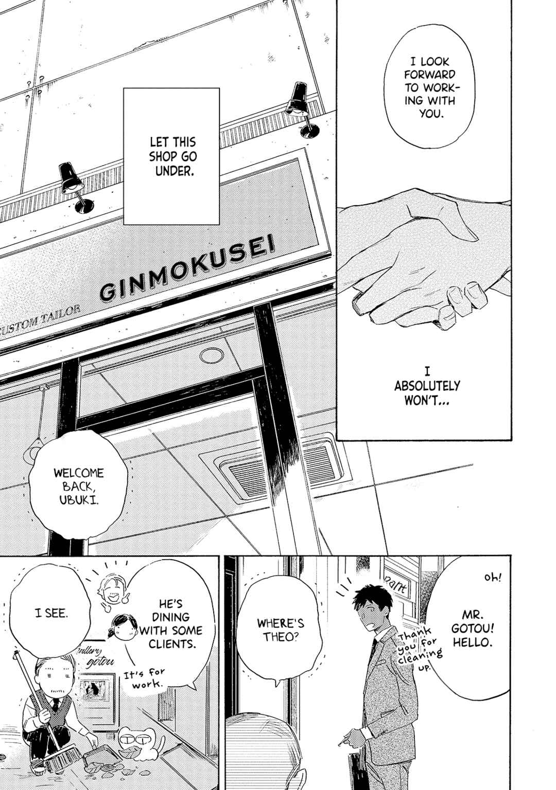 Page 38 Chapter 6 Ginmokusei no Shitateya