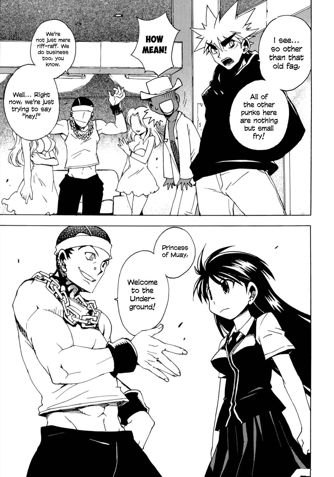 Page 8 Chapter 10 Wrestle! The Under Ground