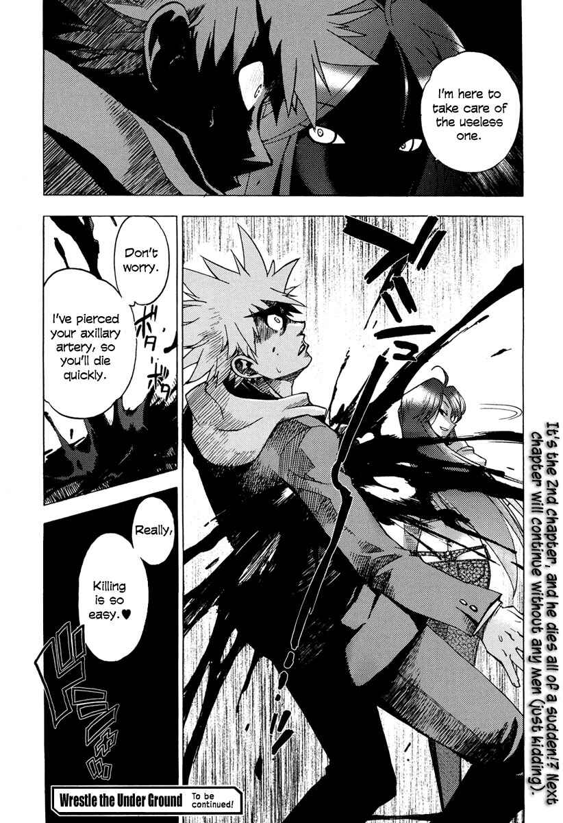 Page 37 Chapter 2 Wrestle! The Under Ground