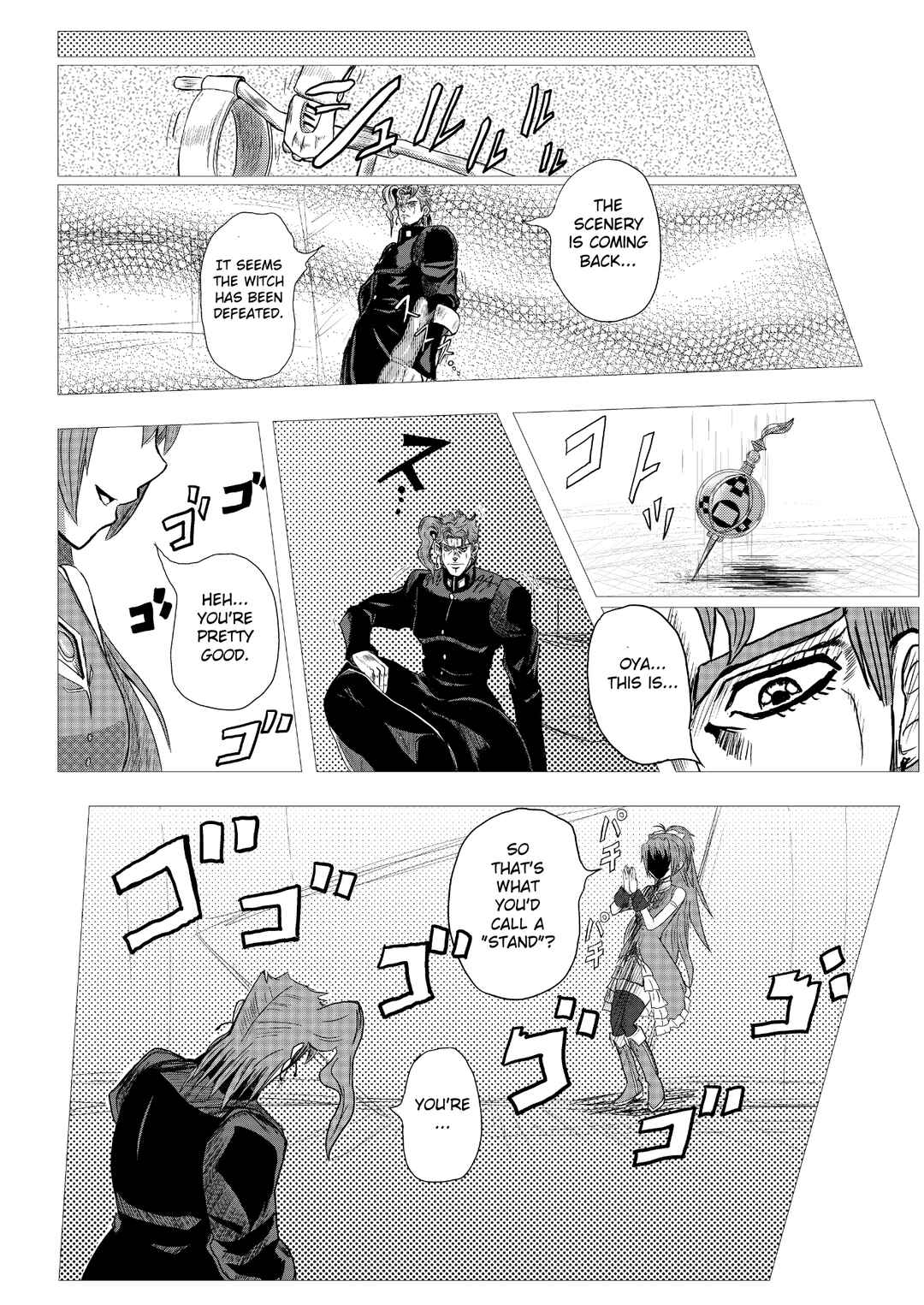 Page 22 Chapter 3 Stand User Homura Jojoca