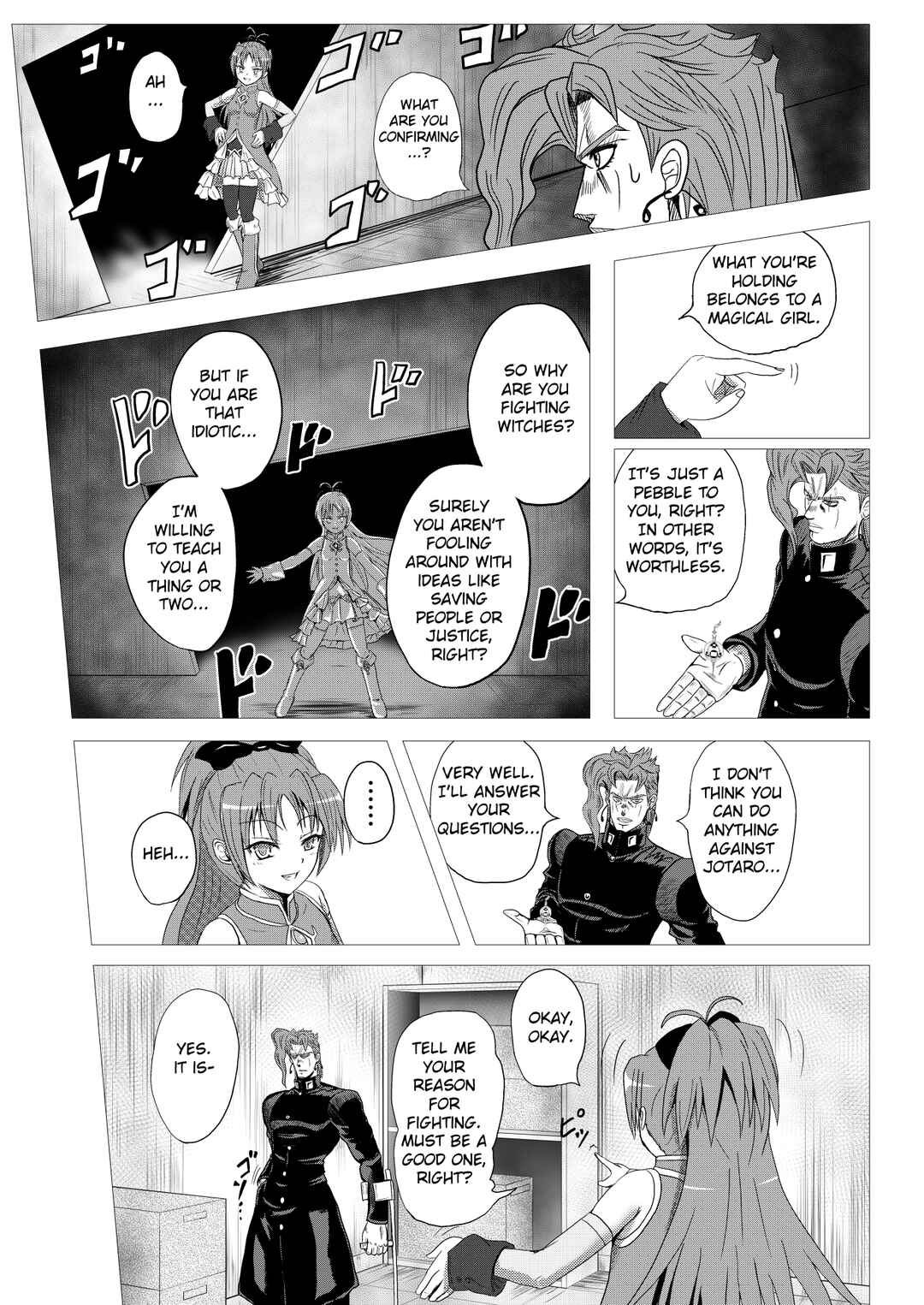 Page 1 Chapter 4 Stand User Homura Jojoca