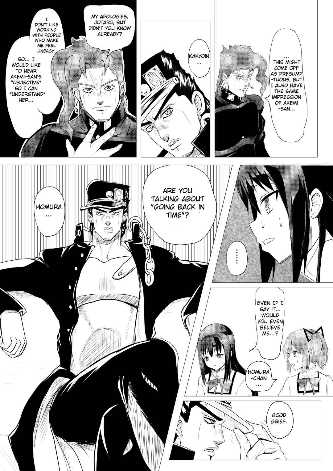 Page 11 Chapter 5 Stand User Homura Jojoca