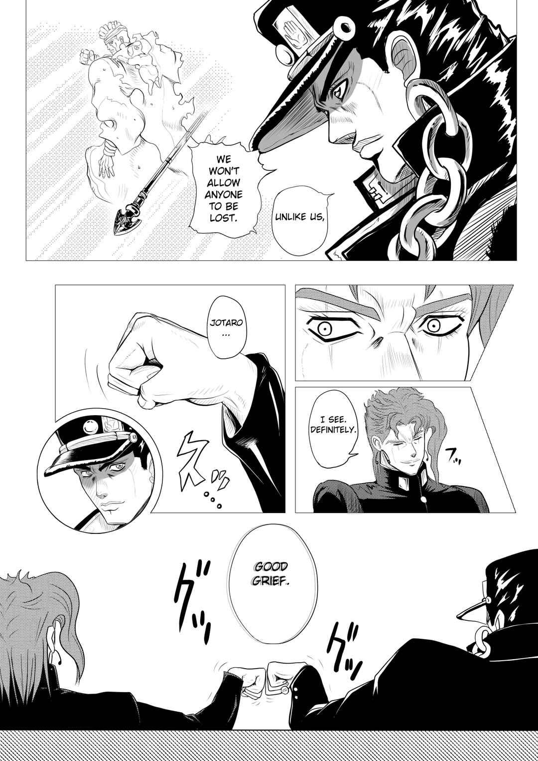 Page 21 Chapter 5 Stand User Homura Jojoca