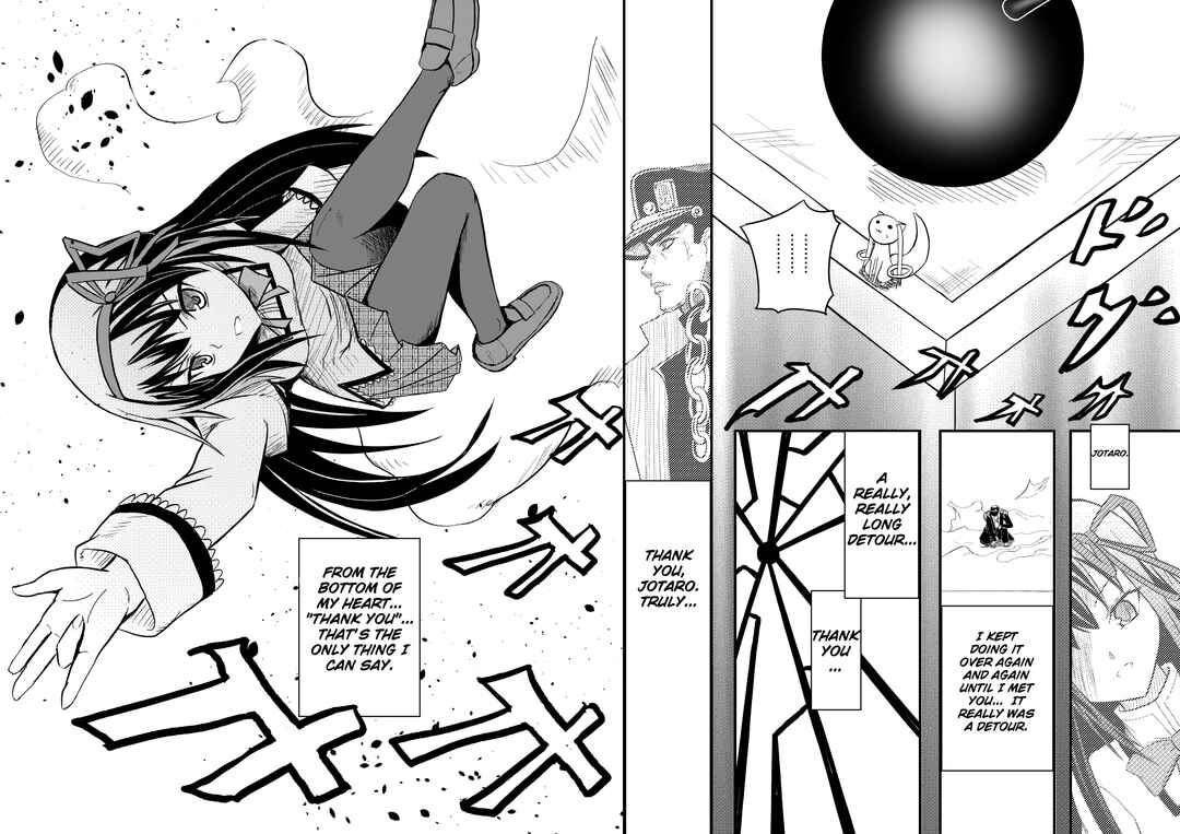 Page 33 Chapter 8 Stand User Homura Jojoca