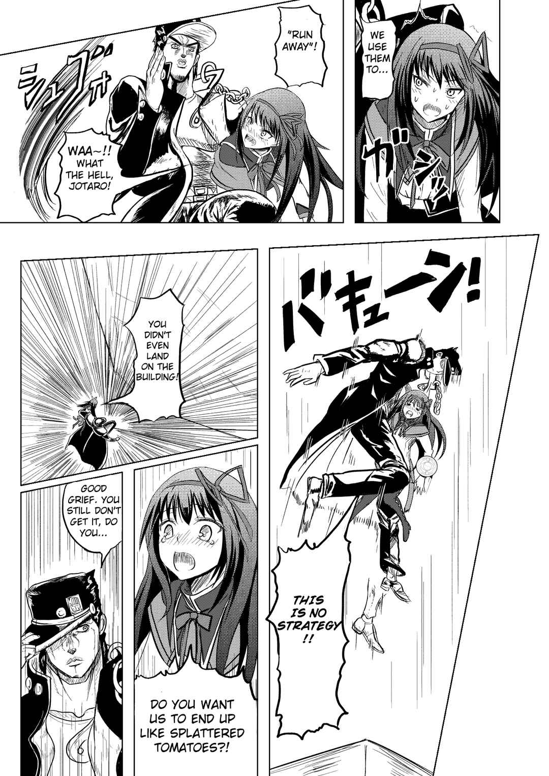 Page 4 Chapter 8 Stand User Homura Jojoca