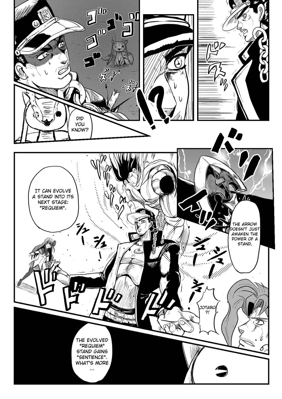 Page 8 Chapter 8 Stand User Homura Jojoca