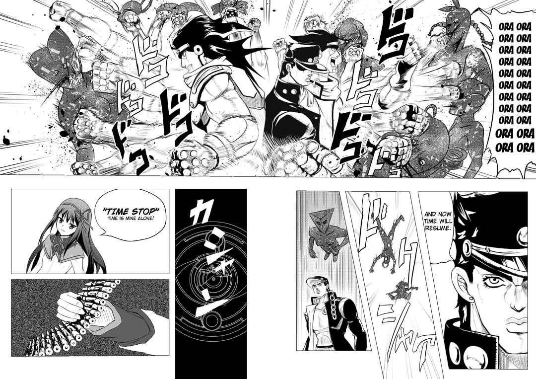 Page 5 Chapter 7 Stand User Homura Jojoca