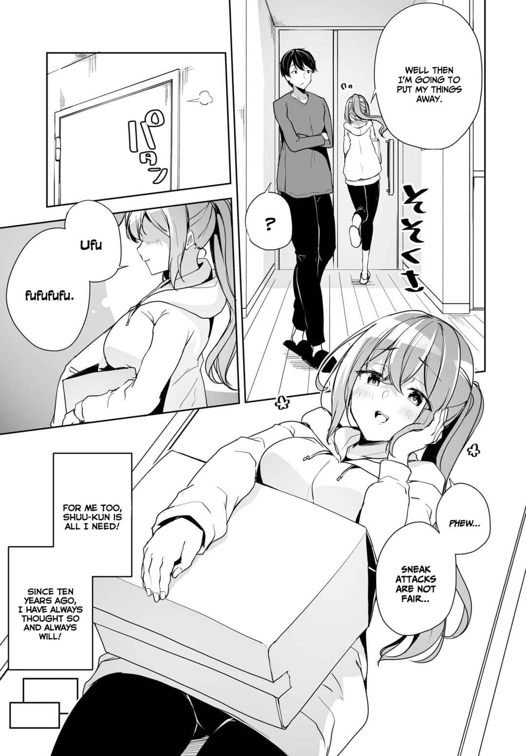 Page 10 Chapter 4 Danshi dato Omotteita Osananajimi tono Shinkon Seikatsu ga Umaku Ikisugiru Ken ni Tsuite