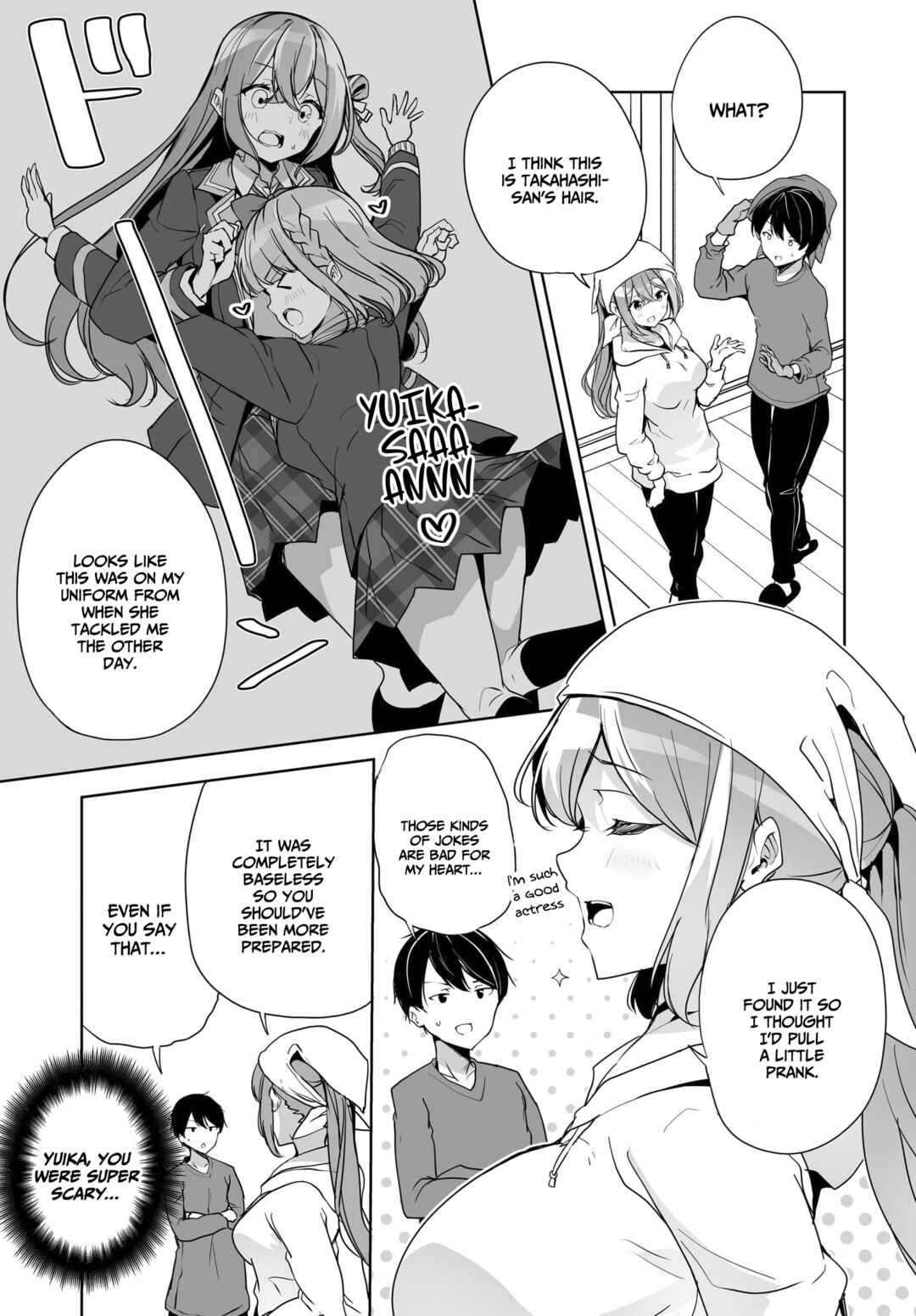Page 8 Chapter 4 Danshi dato Omotteita Osananajimi tono Shinkon Seikatsu ga Umaku Ikisugiru Ken ni Tsuite