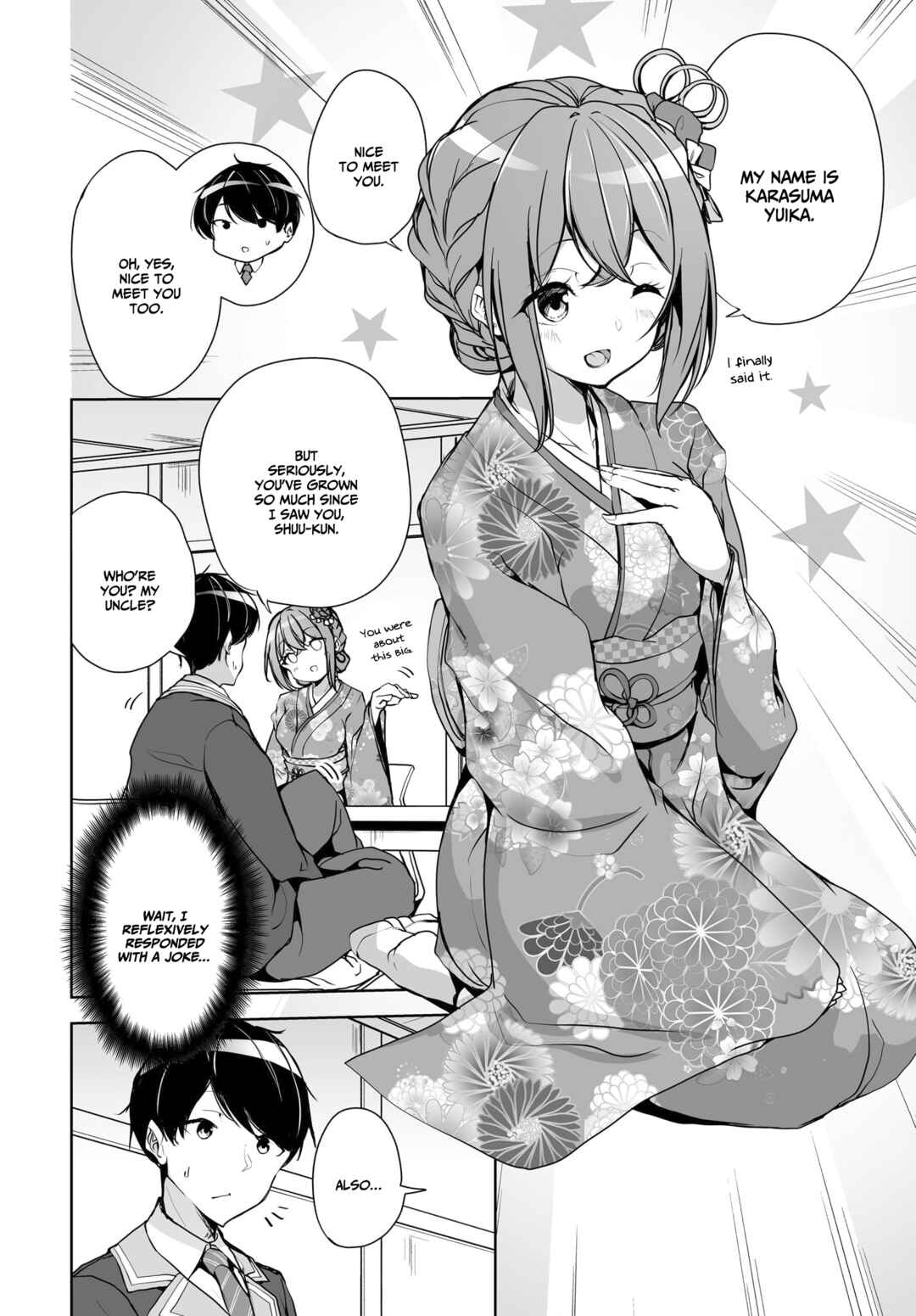 Page 5 Chapter 1.2 Danshi dato Omotteita Osananajimi tono Shinkon Seikatsu ga Umaku Ikisugiru Ken ni Tsuite