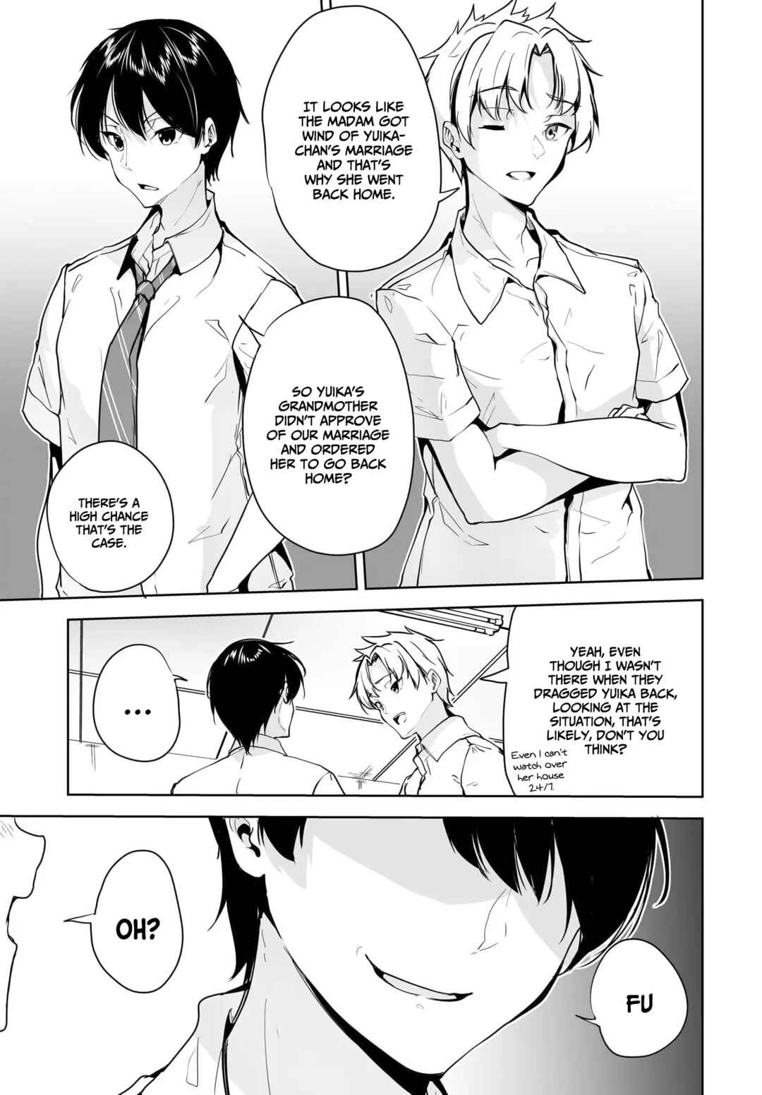 Page 14 Chapter 9 Danshi dato Omotteita Osananajimi tono Shinkon Seikatsu ga Umaku Ikisugiru Ken ni Tsuite
