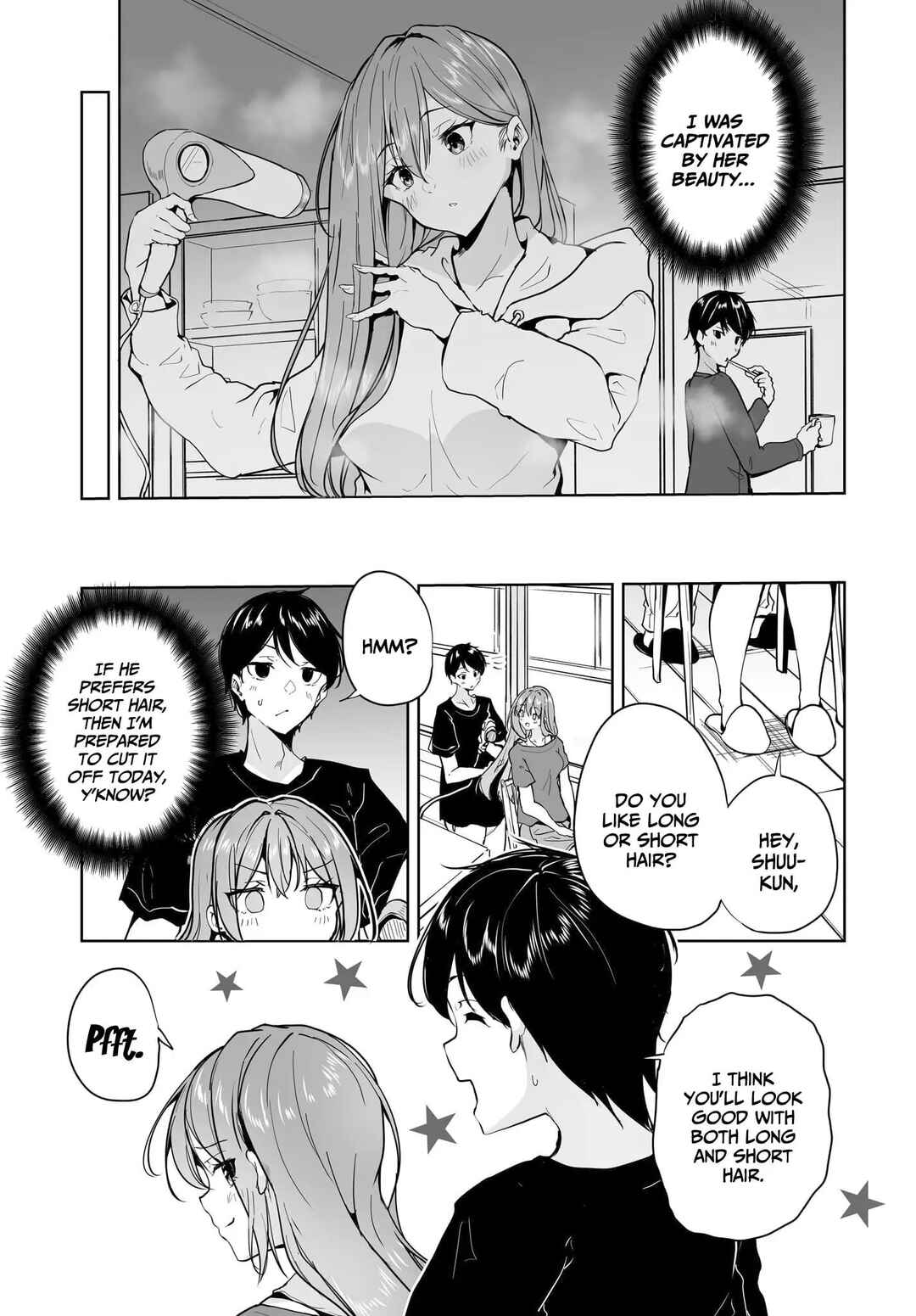 Page 4 Chapter 12 Danshi dato Omotteita Osananajimi tono Shinkon Seikatsu ga Umaku Ikisugiru Ken ni Tsuite