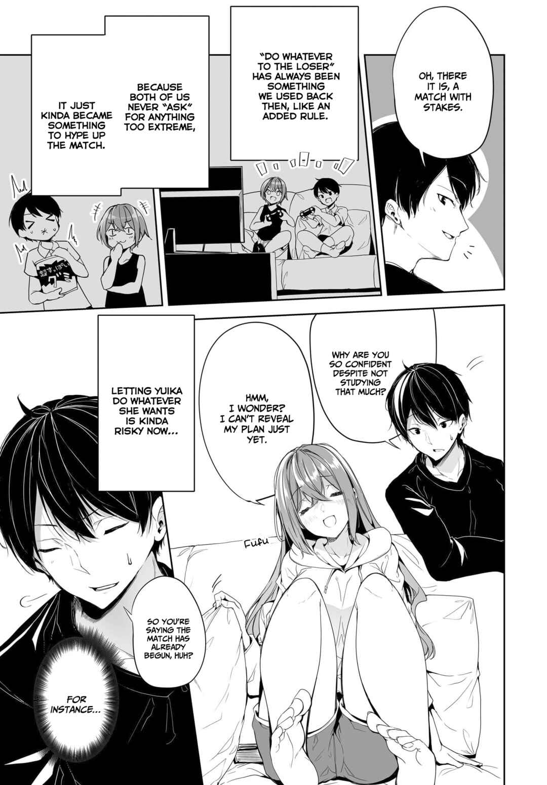 Page 4 Chapter 5 Danshi dato Omotteita Osananajimi tono Shinkon Seikatsu ga Umaku Ikisugiru Ken ni Tsuite