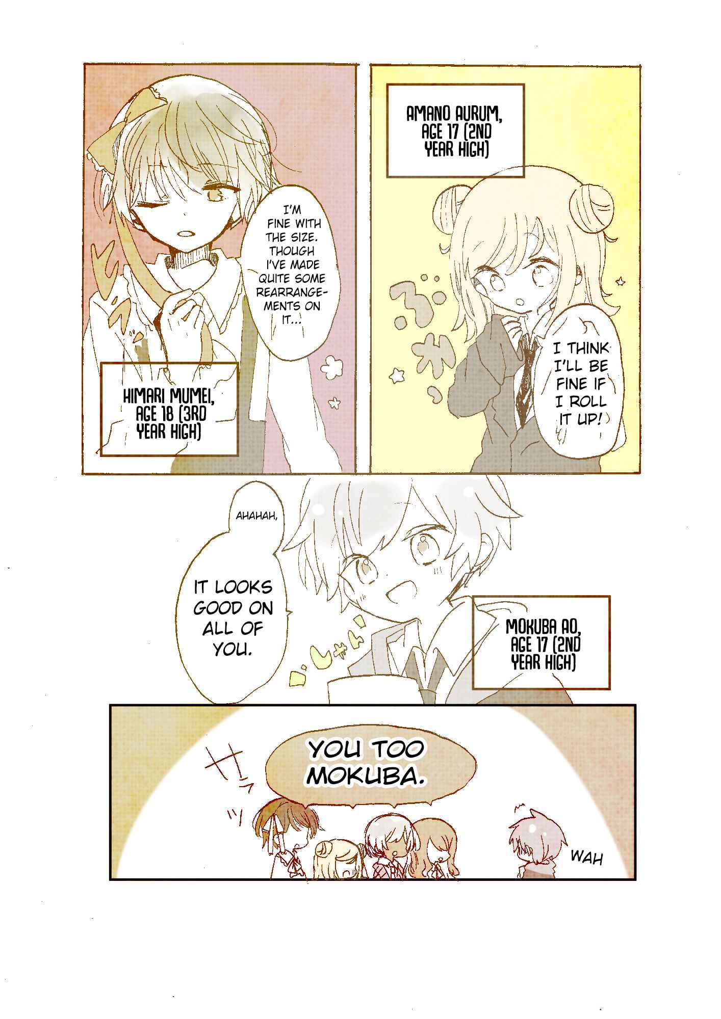 Page 3 Chapter 1 Quintet×Question