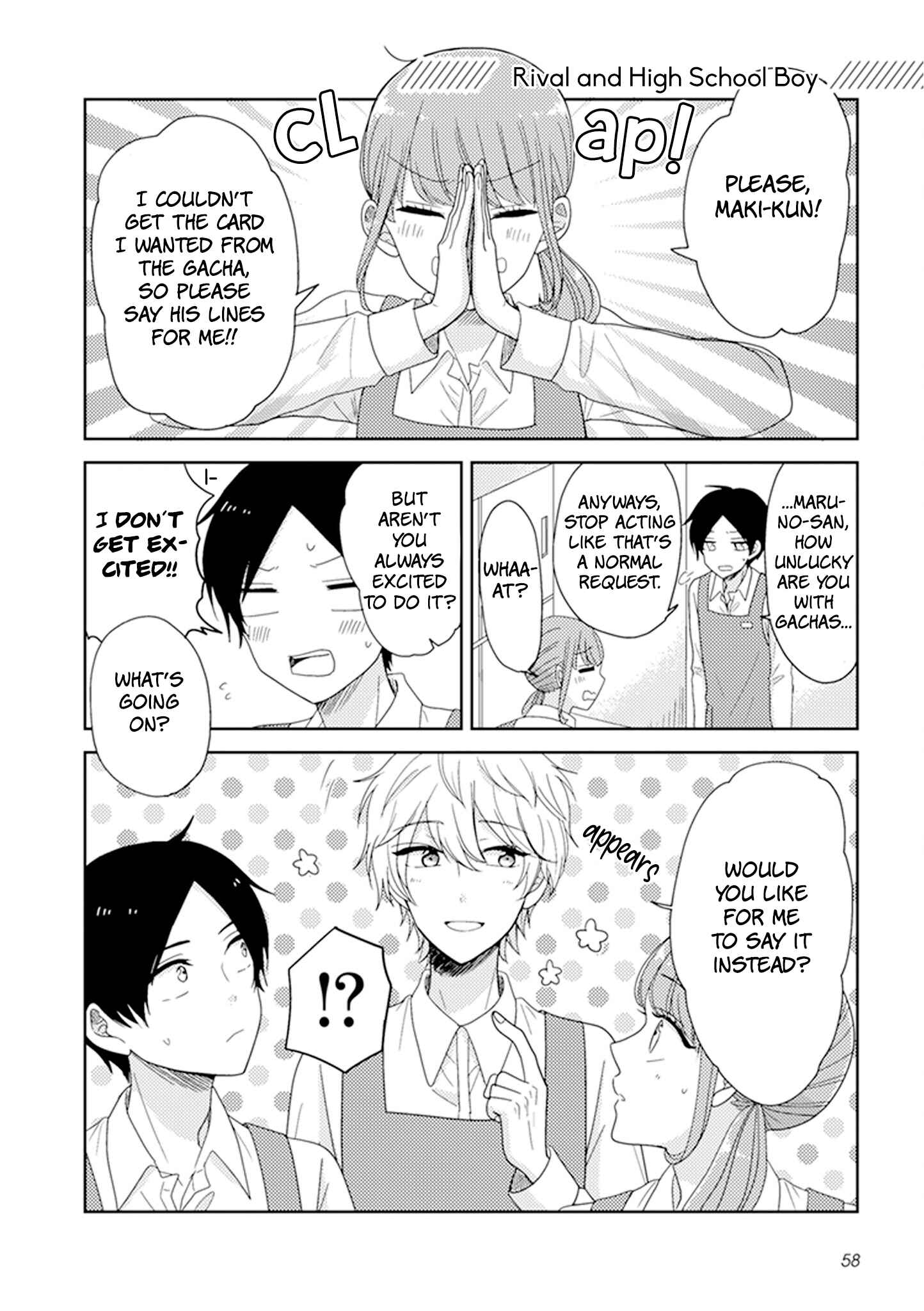 Page 2 Chapter 14 Otaku Onna to Danshi Kosei